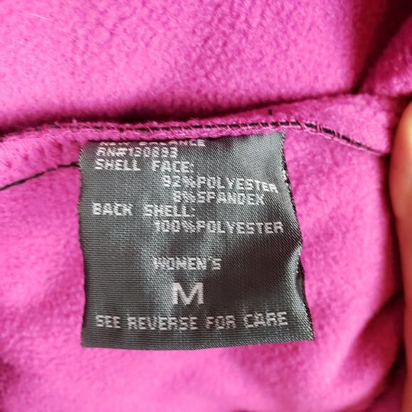 New Balance Periwinkle Blue and Black Soft-shell Hooded Zip up Jacket Size Med - Picture 8 of 8